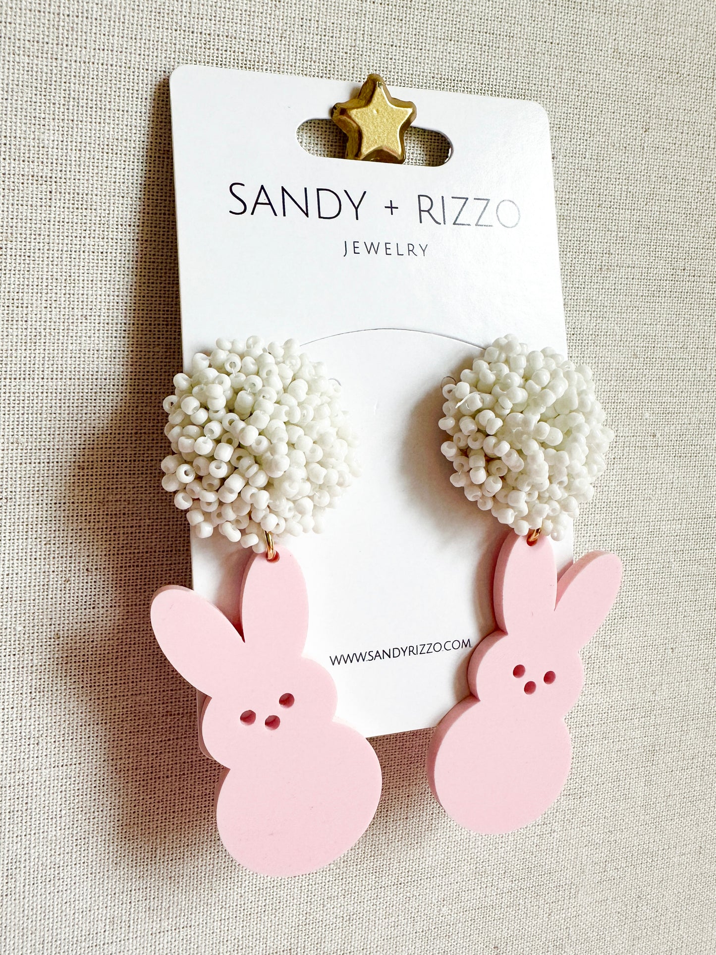 Load image into Gallery viewer, Pink Bunny Dangle
