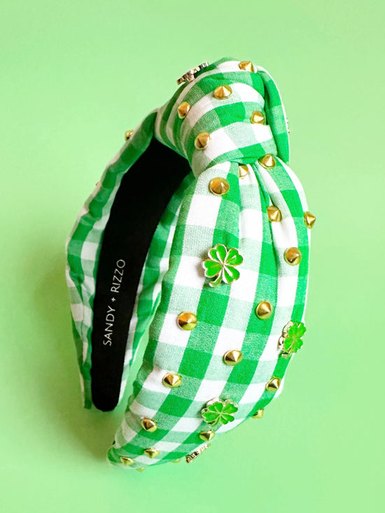 Load image into Gallery viewer, Clover Charm Headband
